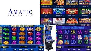 Machines à sous Amatic Industries 2025 - MEILLEURS JEUX ET DERNIÈRES SORTIES